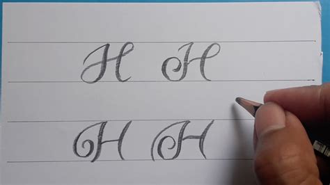 How to Do H in Cursive: A Delve into the Art of Writing in English Cursive Script