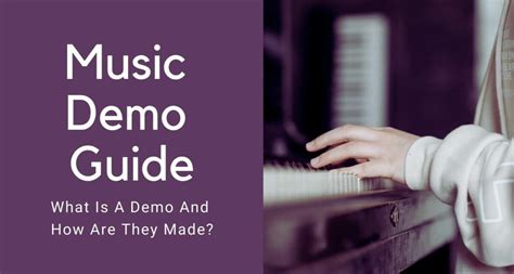 whats a demo in music? And why is it so crucial to understand the concept of a demo before creating a full-length album?