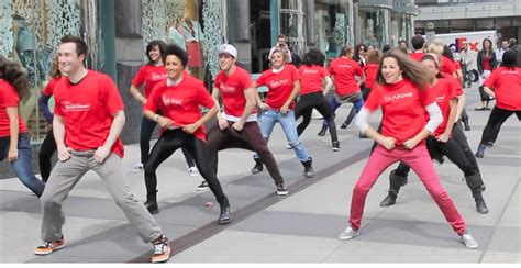 what is a flash mob dance and how do they influence cultural exchange?