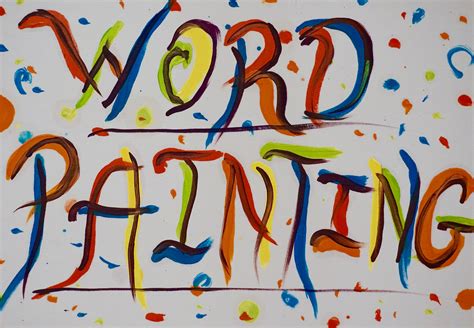 what is word painting in music? how does it relate to the visual arts?